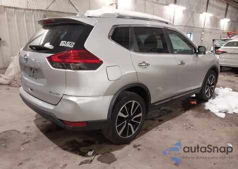 2017 Nissan Rogue Sl из США, поврежденный, VIN 5N1AT2MV2HC814296
